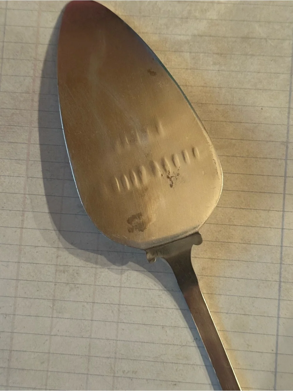 Mud Pie Silver-Tone 'Happy Everything' Cake Server